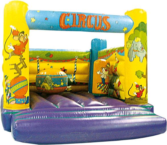 Hinchable con obstaculos 5x5x3,5 m