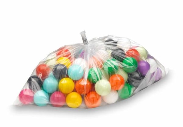 Bolas de 6 cm de espuma para cañones (100 unidades)