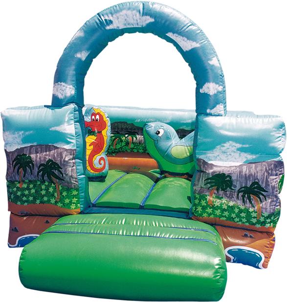 Hinchable juego 2,6x2,6x2,4m modelo isla