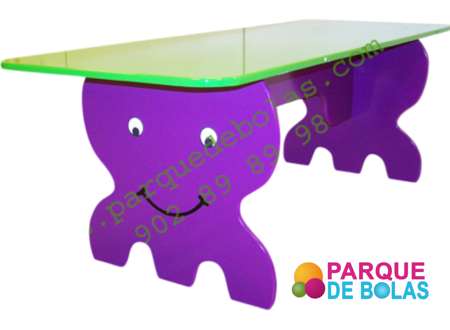 Mesa tematica Pulpo (1,80m)