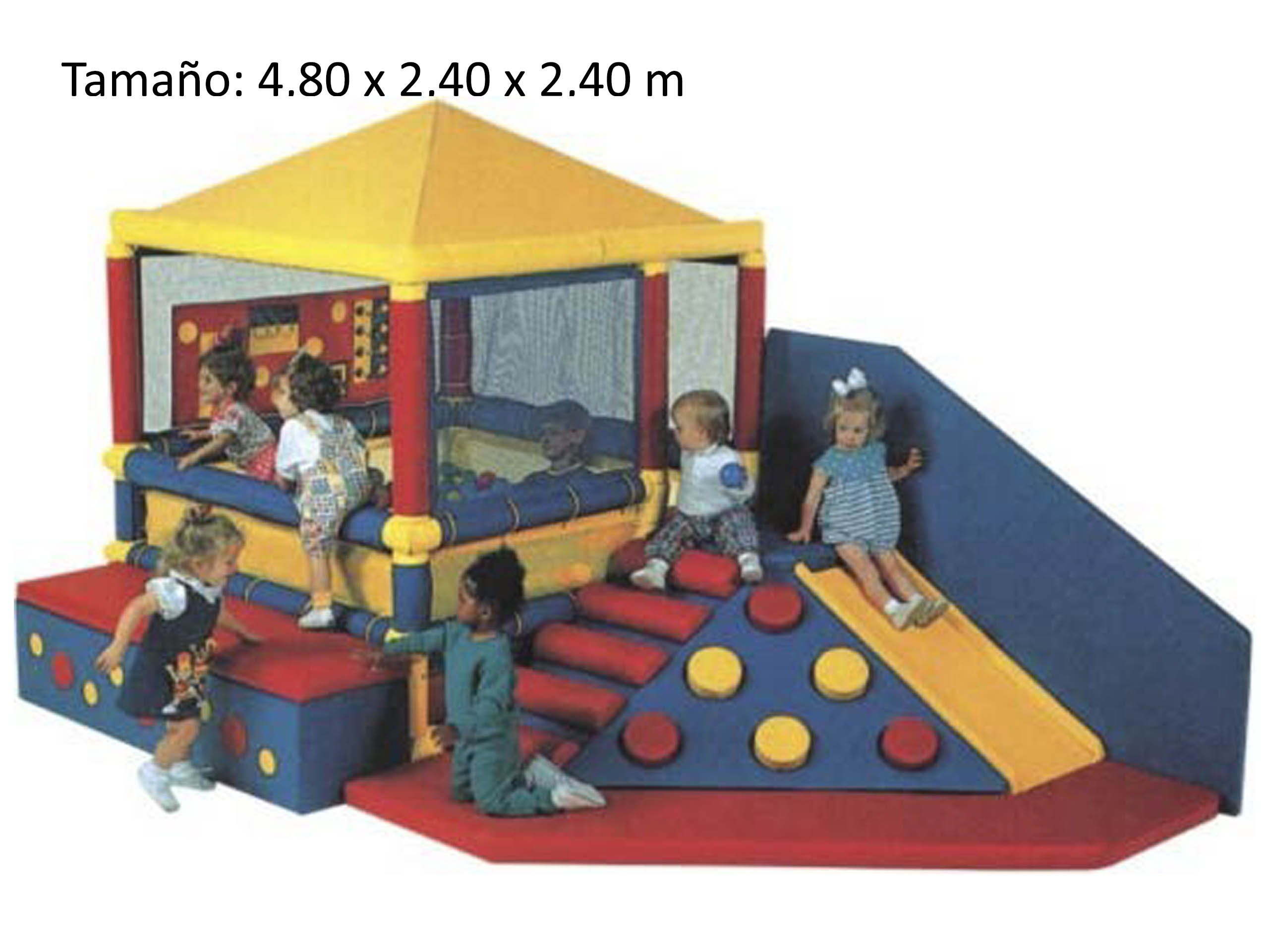 Parque de bolas HAPPY MINI 4.80 x 2.40 x 2.40 m